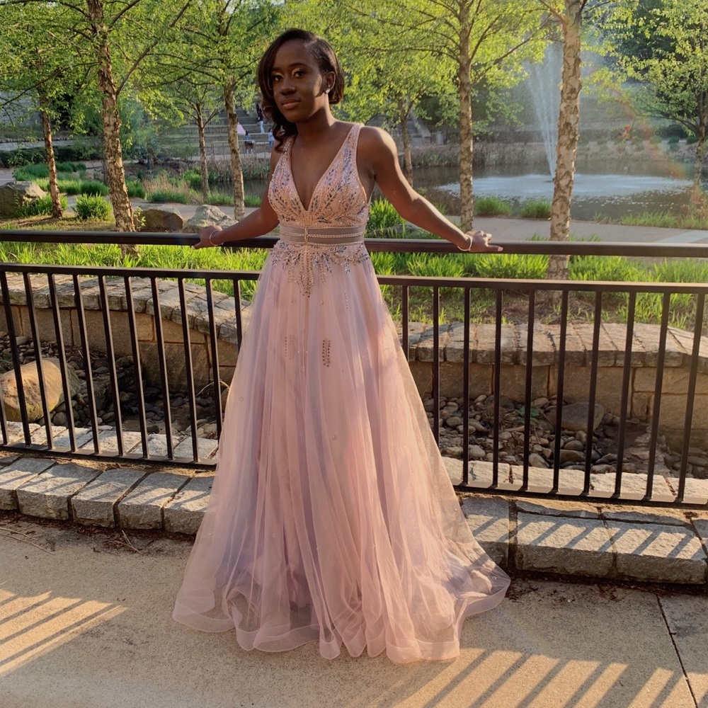 PINK PROM DRESS